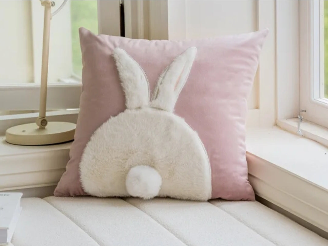 Bunny tail Cushion