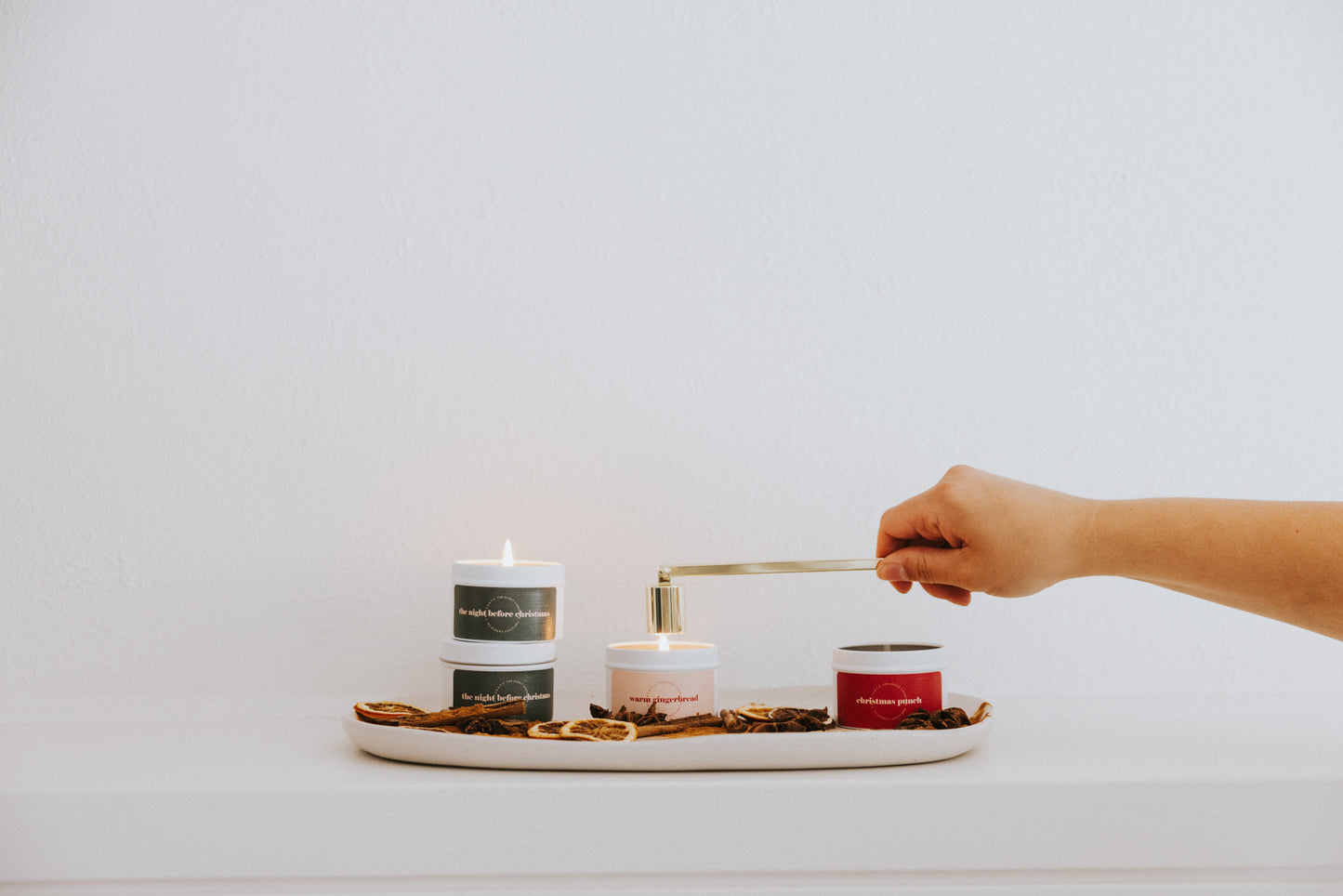 CHRISTMAS TIN TRIO