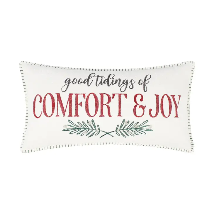 Spencer Plaid Comfort & Joy Pillow